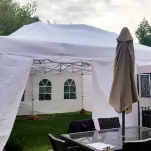Heavy Duty Popup Tent - 20×20 - White rental - Toronto & GTA