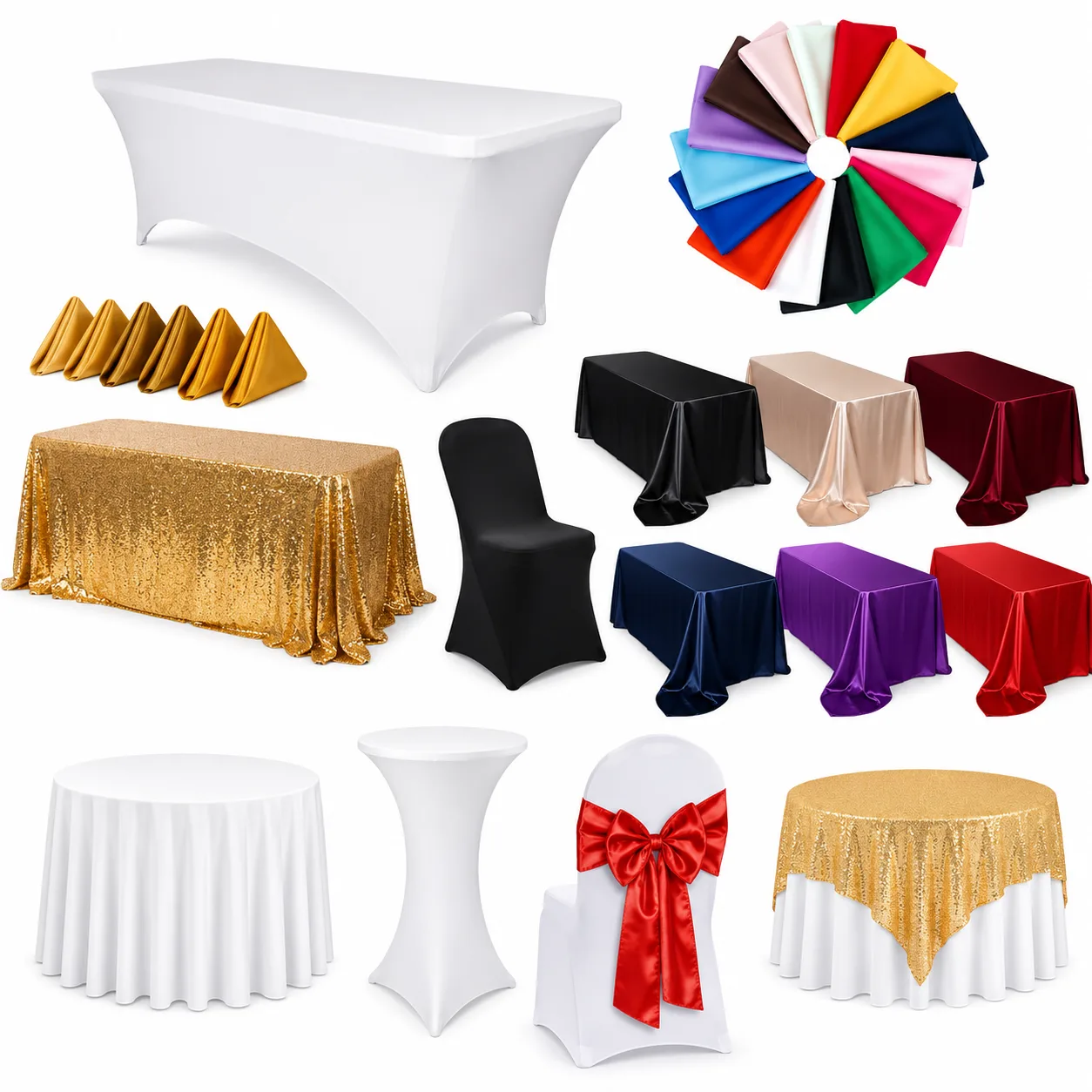 Tent & Event Rentals Toronto 12 Linens and Napkin Category Image