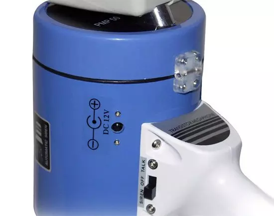 Megaphone with batteries 2