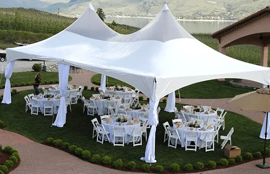 High Peak Frame Tent - 20x40 Ft - White rental - Toronto & GTA