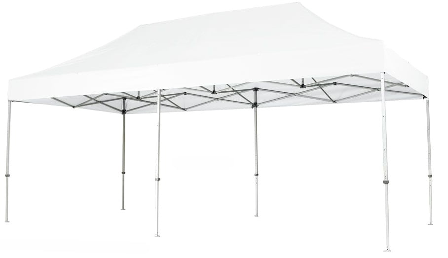 Heavy Duty Popup Tent - 10×20 - White 1 Heavy Duty 10x20 White 1