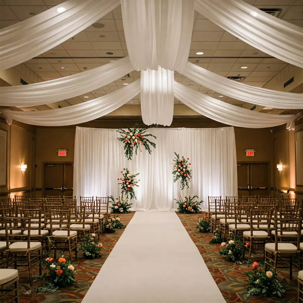 pipe and drape