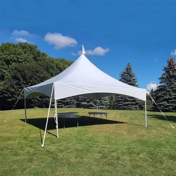 High Peak Frame Tent - 20X15 Ft - White 1 High Peak Frame Tent - 20X15 Ft - White rental Toronto GTA - Vibrant Occasions Scarborough