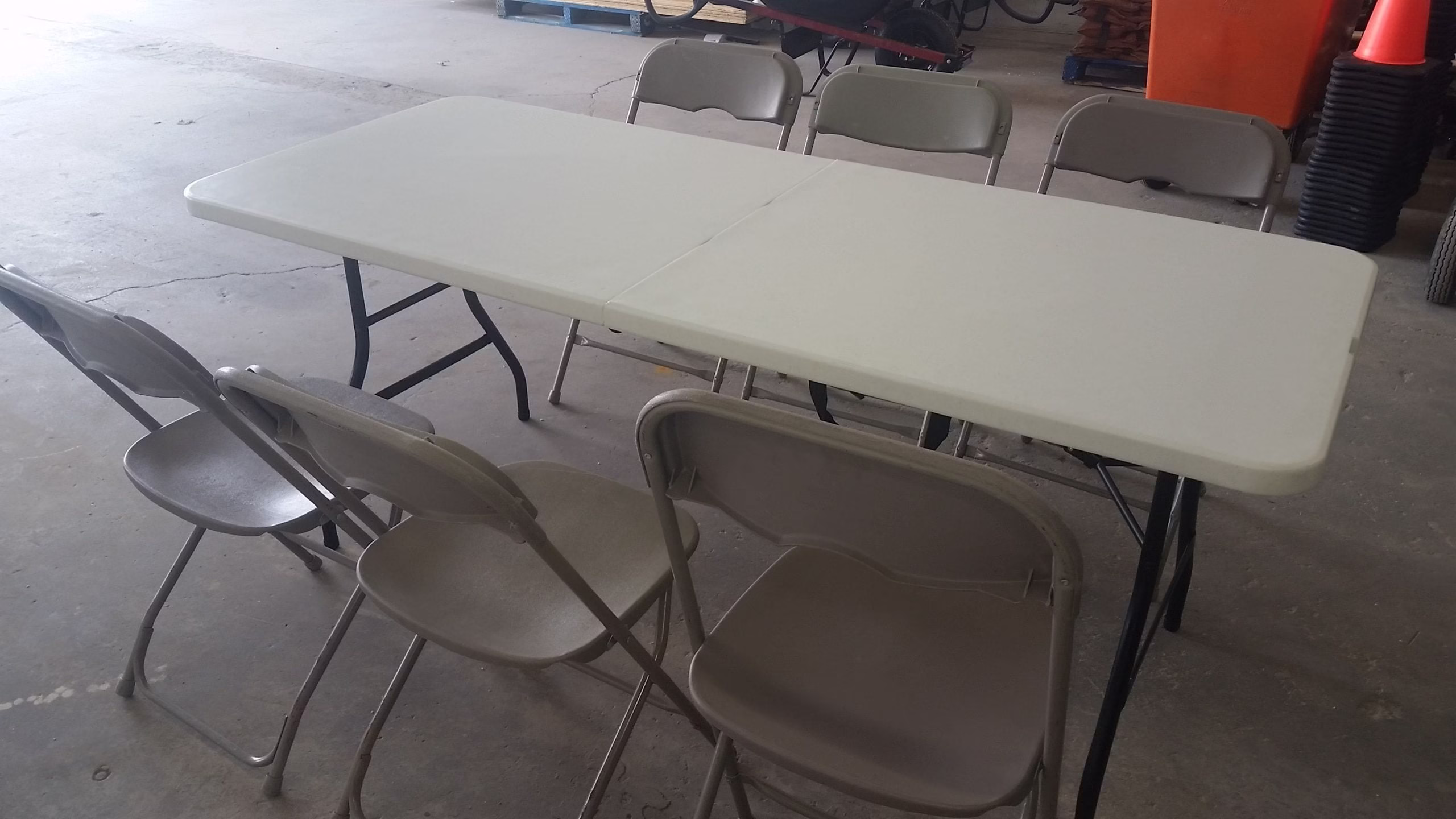 6 Ft Rectangular Table - Folding rental Toronto GTA - Vibrant Occasions Scarborough