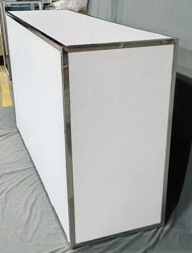Plexi Bar - 6Ft - White 8 Plexi Bar - 6Ft - White rental Toronto GTA - Vibrant Occasions Scarborough