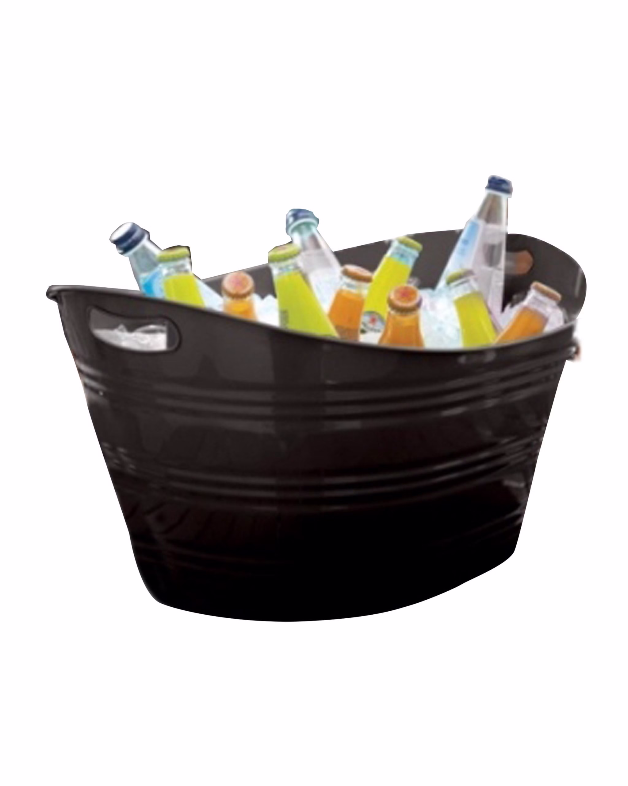 Black Plastic Beverage Tub 1 Black Plastic Beverage Tub rental Toronto GTA - Vibrant Occasions Scarborough