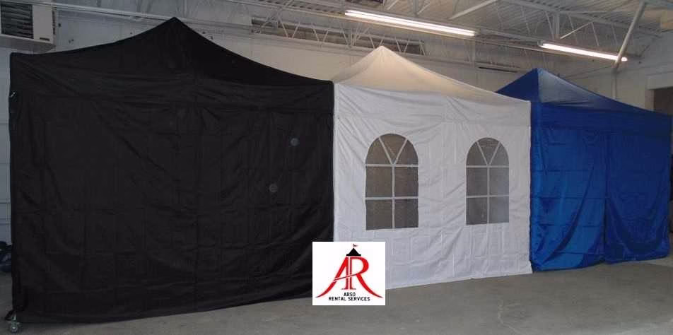 Heavy Duty Popup Tent - 10×10 - White 2 Heavy Duty Popup Tent - 10×10 - White rental Toronto GTA - Vibrant Occasions Scarborough