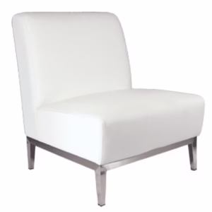 Nova Chair White - Single rental Toronto GTA - Vibrant Occasions Scarborough