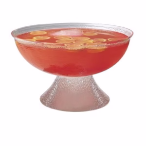 Punch Bowl Acrylic 16” rental Toronto GTA - Vibrant Occasions Scarborough