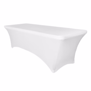 Rectangle Table Spandex Cover - 8 Ft rental Toronto GTA - Vibrant Occasions Scarborough