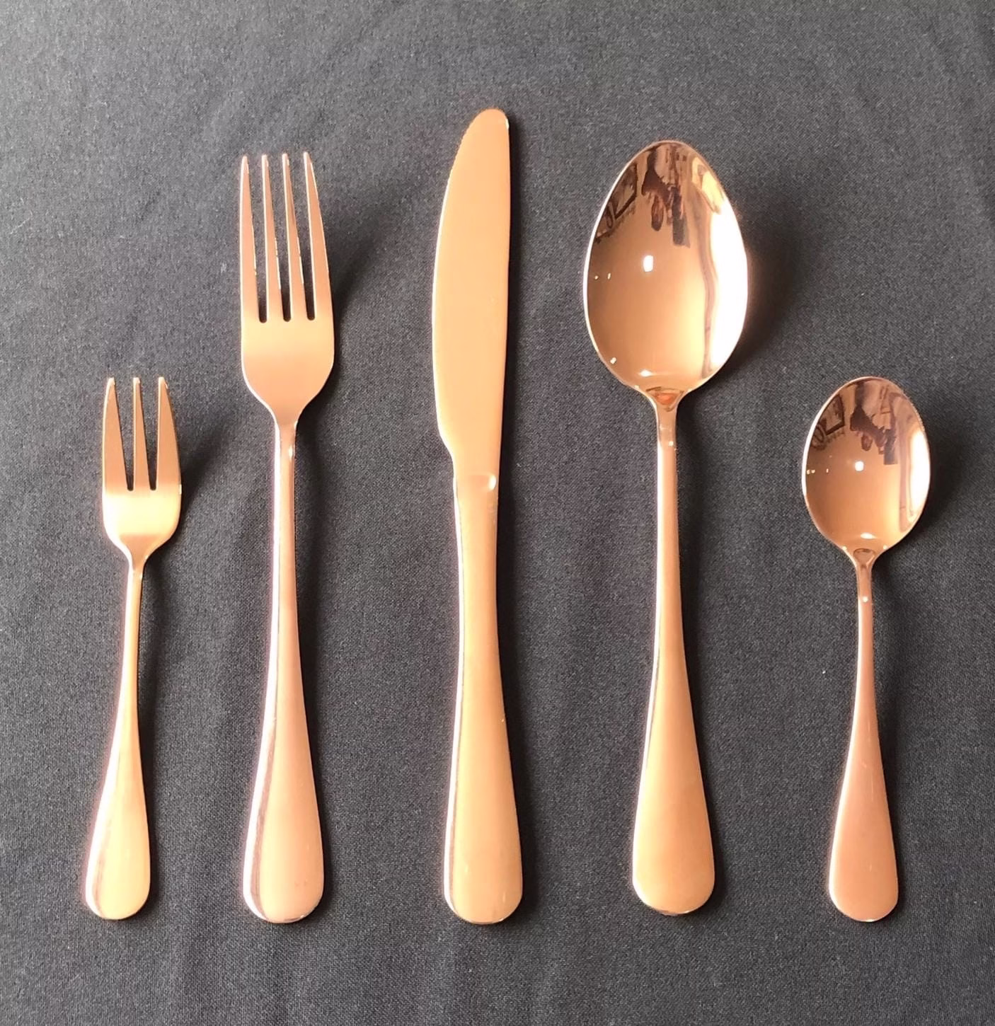 Premium Copper Flatware 7 Premium Copper Flatware rental Toronto GTA - Vibrant Occasions Scarborough