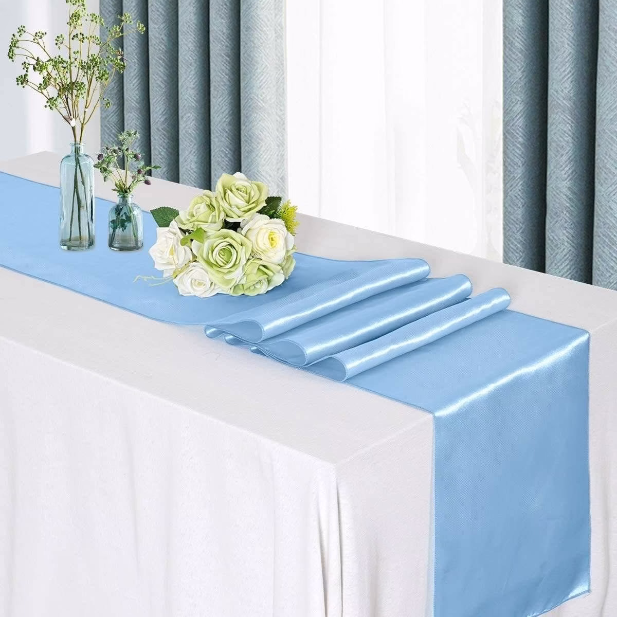 Table Runner Satin 9 Table Runner Satin rental Toronto GTA - Vibrant Occasions Scarborough
