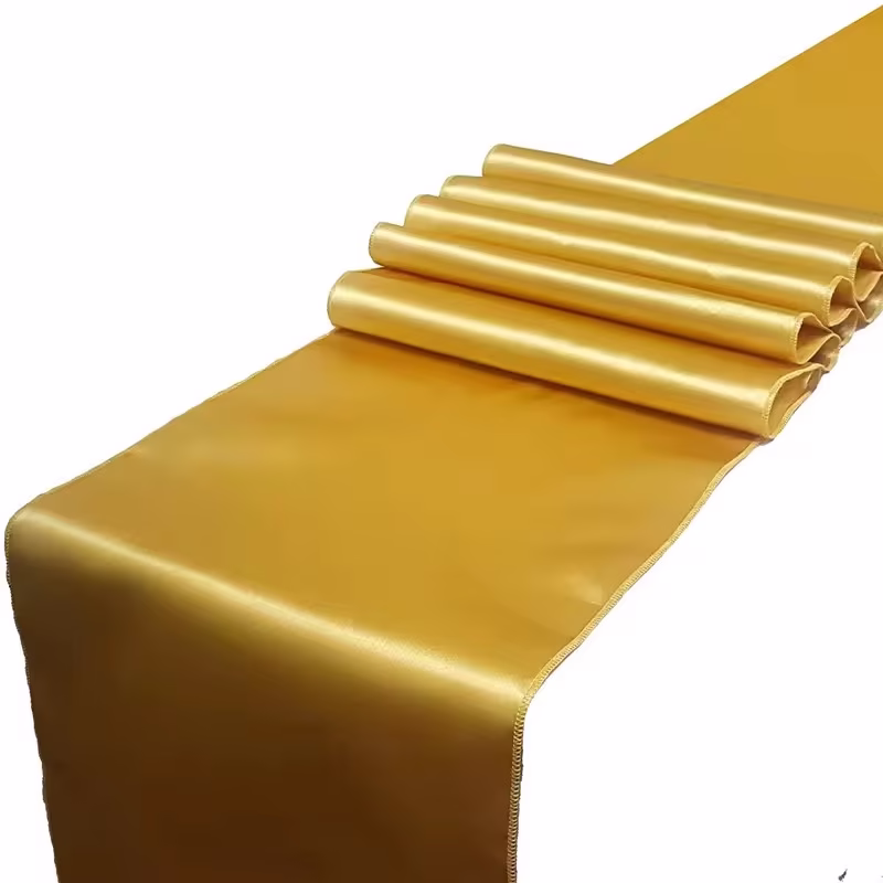Table Runner Satin 6 Table Runner Satin rental Toronto GTA - Vibrant Occasions Scarborough