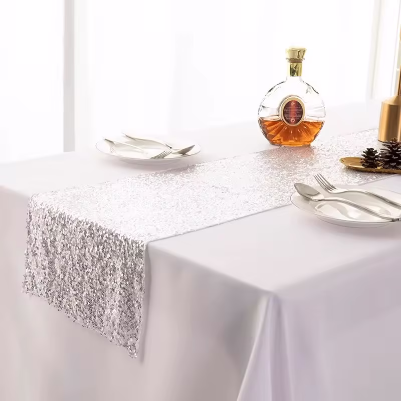 Table Runner Sequin 4 Table Runner Sequin rental Toronto GTA - Vibrant Occasions Scarborough