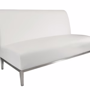 Nova Chair White - Love Seat rental Toronto GTA - Vibrant Occasions Scarborough