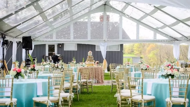 Clear Span Frame Tent 40 Ft – Clear 12 Clear Span Frame Tent 40 Ft – Clear rental Toronto GTA - Vibrant Occasions Scarborough