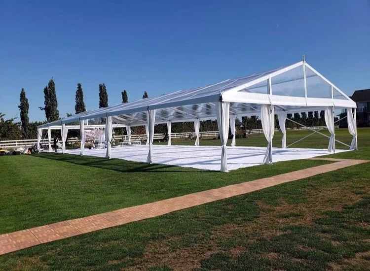 Clear Span Frame Tent 40 Ft – Clear 10 Clear Span Frame Tent 40 Ft – Clear rental Toronto GTA - Vibrant Occasions Scarborough