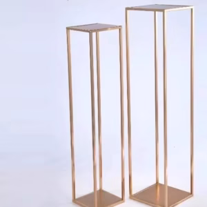 Metal Rectangle Dessert Stand - 25x100 cm rental Toronto GTA - Vibrant Occasions Scarborough