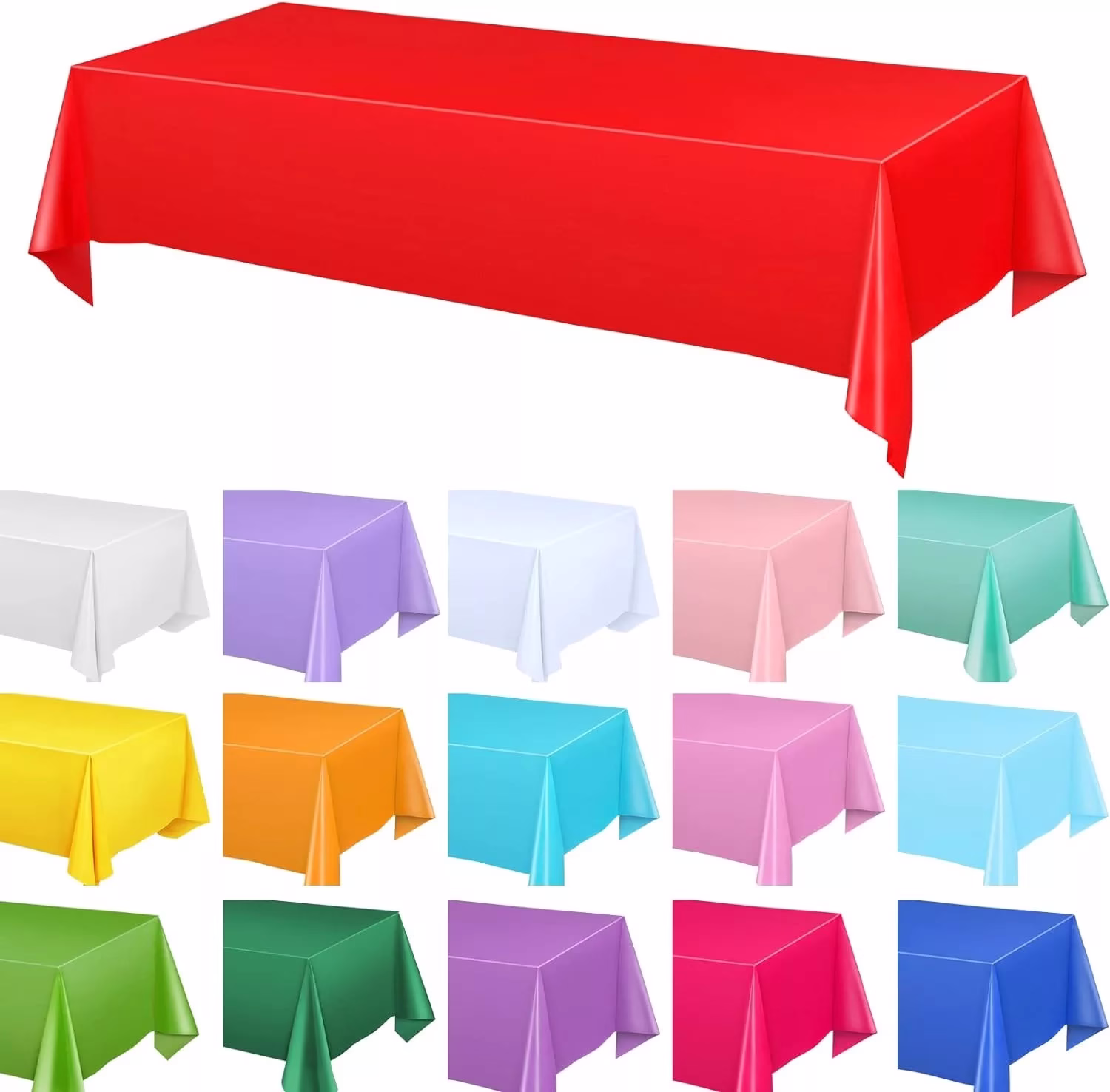 Spun Poly Table Cloth Rectangle - 90″ x 156″ 8 Spun Poly Table Cloth Rectangle - 90" x 156" rental Toronto GTA - Vibrant Occasions Scarborough