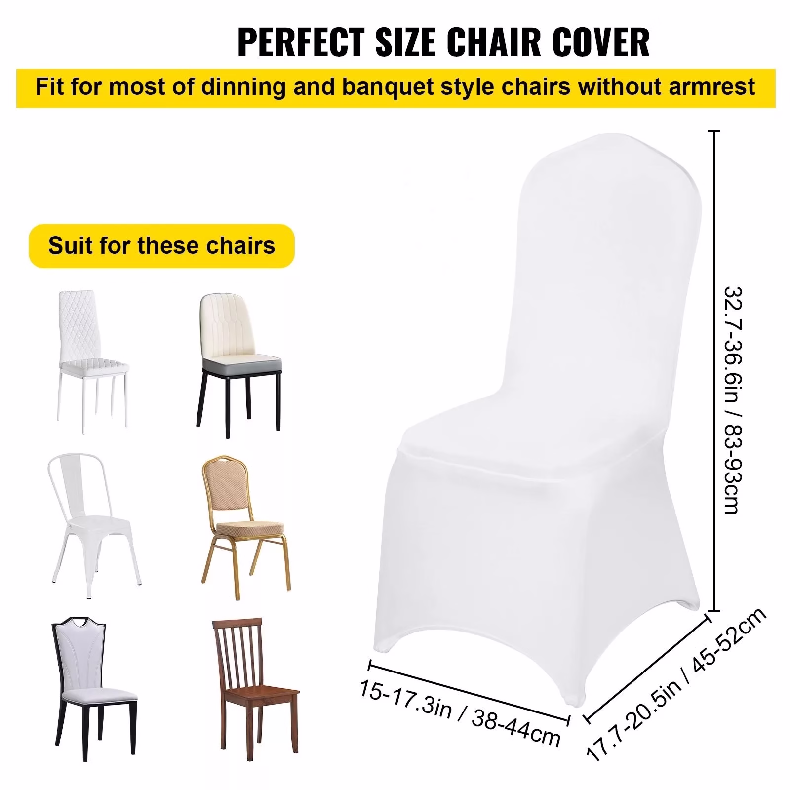 Spandex Banquet Chair Cover 2 Spandex Banquet Chair Cover rental Toronto GTA - Vibrant Occasions Scarborough
