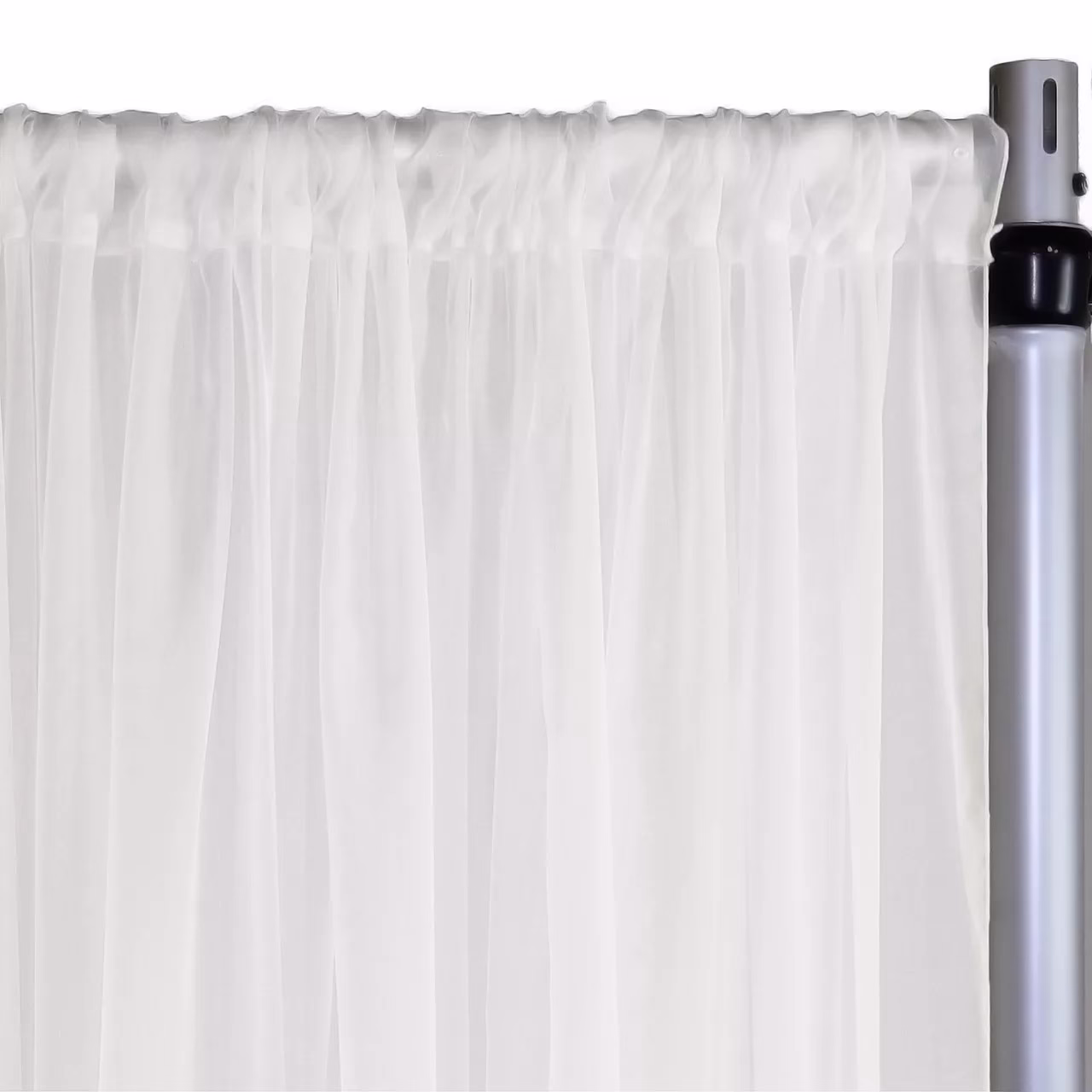 Drape Fabric - Sheer - 4 X 12 Ft 3 Drape Fabric - Sheer - 4 X 12 Ft rental Toronto GTA - Vibrant Occasions Scarborough